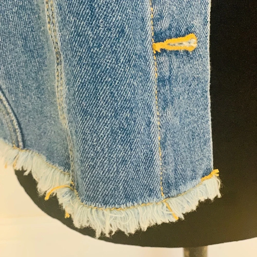 Fringe Jean Jacket - Picture 4 of 4